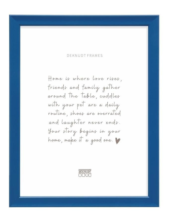 Deknudt Frames Cadre Photo En Couleur Bleu Cobalt S45YL6