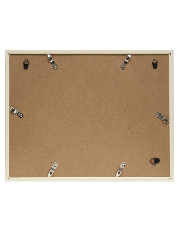 Deknudt Frames Cadre Photo En Couleur Bois Avec Biseau Blanc Et Passe-partout Pour 2 Photos S46WG4 P2