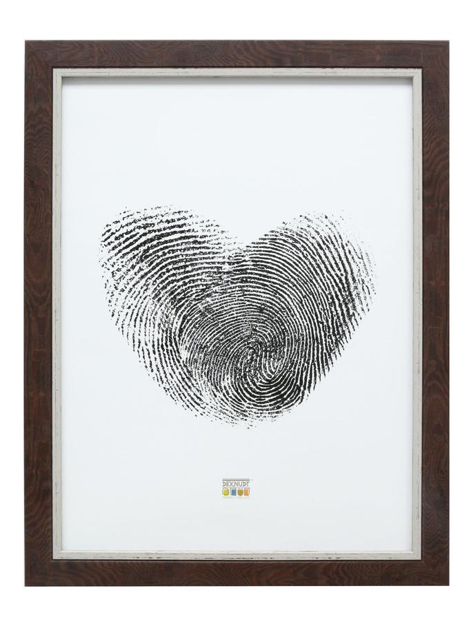 Deknudt Frames Cadre Photo En Couleur Bois Brun Avec Biseau Assorti S45VY2