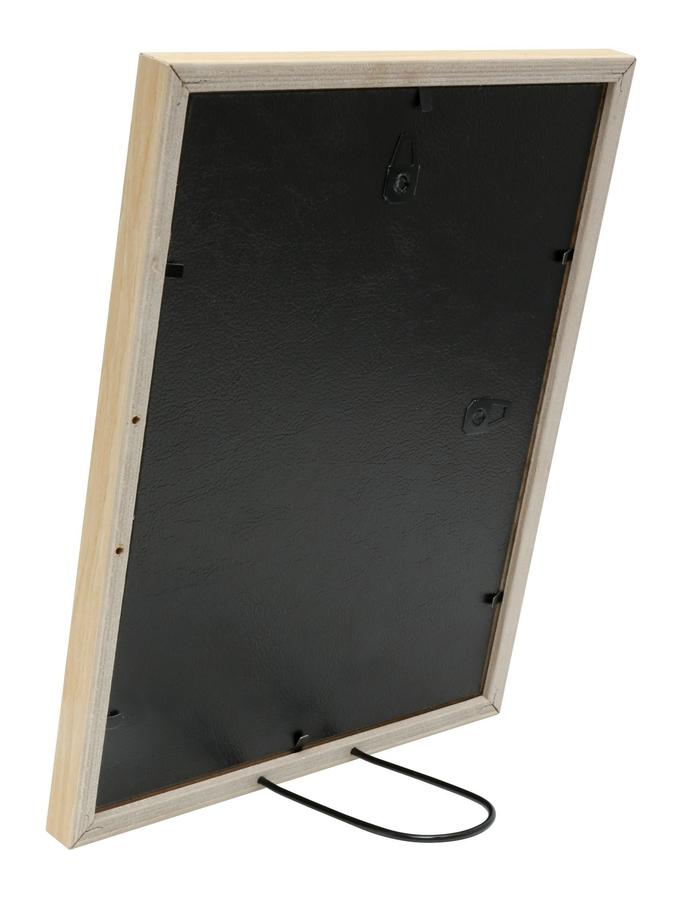 Deknudt Frames Cadre Photo En Couleur Bois Naturel Avec Passe-partout S43AH1 P1