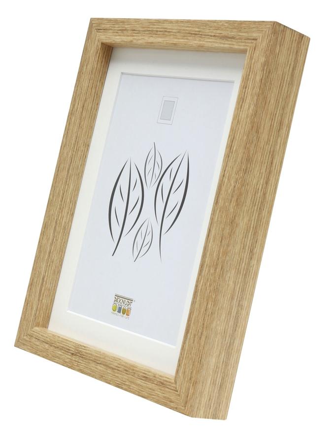 Deknudt Frames Cadre Photo En Couleur Chêne Avec Passe-partout Blanc Cassé S40AH1 P1