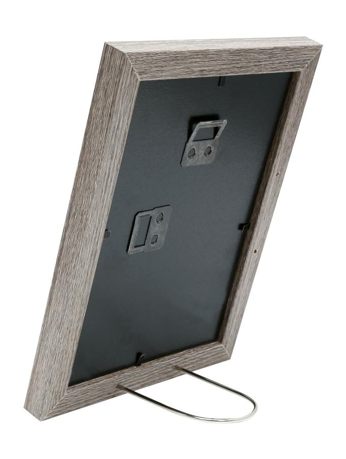 Deknudt Frames Cadre Photo En Couleur Chêne Grisé Avec Passe-partout Blanc S66KH3 P1
