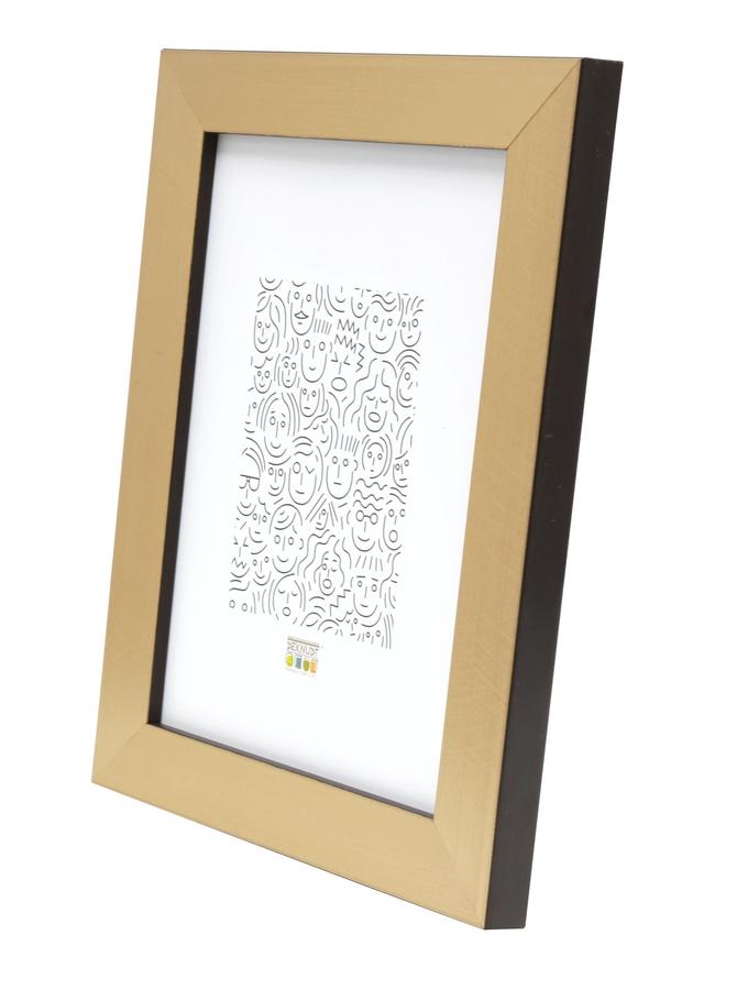 Deknudt Frames Cadre Photo En Couleur Doré Avec Bord En Noir S47BB2