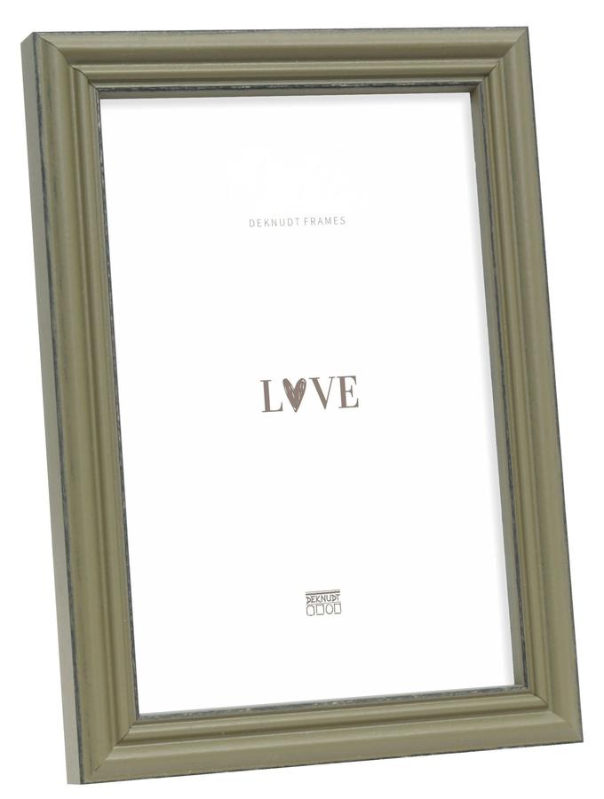 deknudt frames Cadre photo en couleur kaki style rustique S235F8