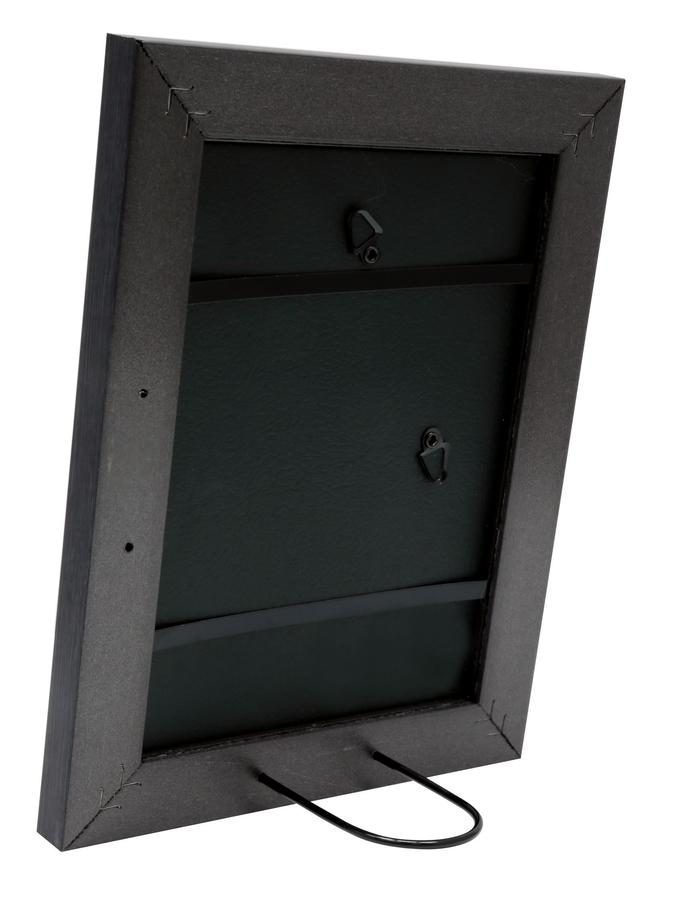 Deknudt Frames Cadre Photo En Gris Avec Biseau Argenté S45VF7