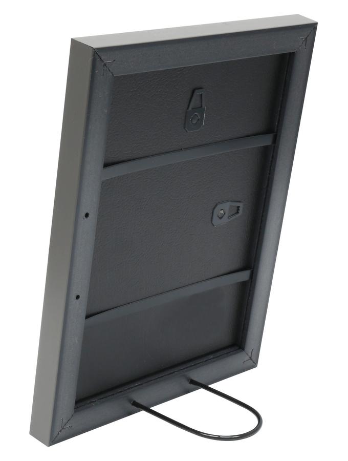 Deknudt Frames Cadre Photo En Gris Avec Bord En Argenté S41VK7