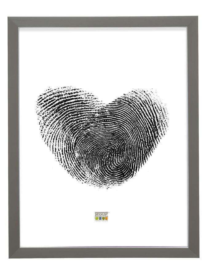 Deknudt Frames Cadre Photo En Gris Avec Bord En Argenté S41VK7