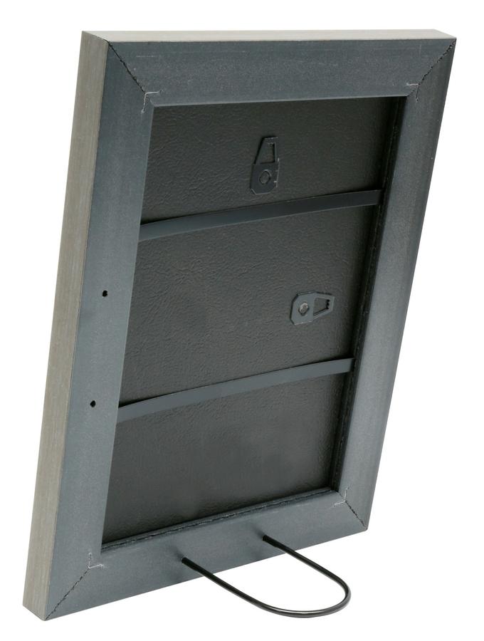 Deknudt Frames Cadre Photo En Gris Clair Avec Biseau Argenté S45VF3