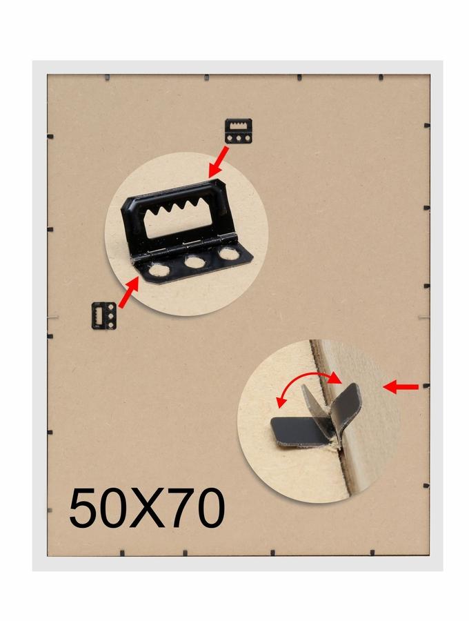 Deknudt Frames Cadre Photo En Look Peint Beige S48SS3
