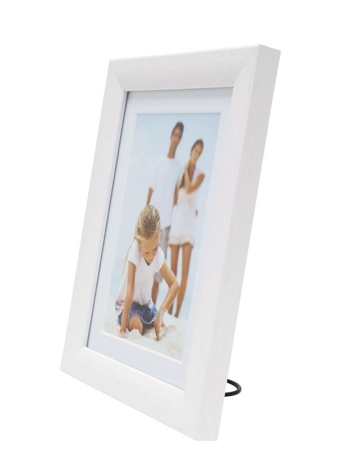Deknudt Frames Cadre Photo En Look Peint Blanc Avec Passe-partout S54SF1 P1