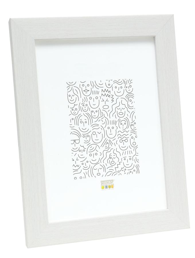 deknudt frames Cadre photo en look peint blanc S41VF1