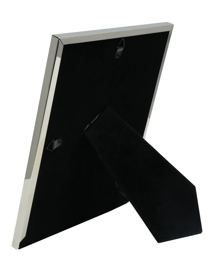 Deknudt Frames Cadre Photo En Métal Couleur Argenté Brillant Avec Un Motif En Argenté Mat S57MJ1