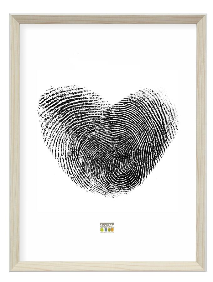 Deknudt Frames Cadre Photo En Naturel Avec Bord Blanc S46CH1