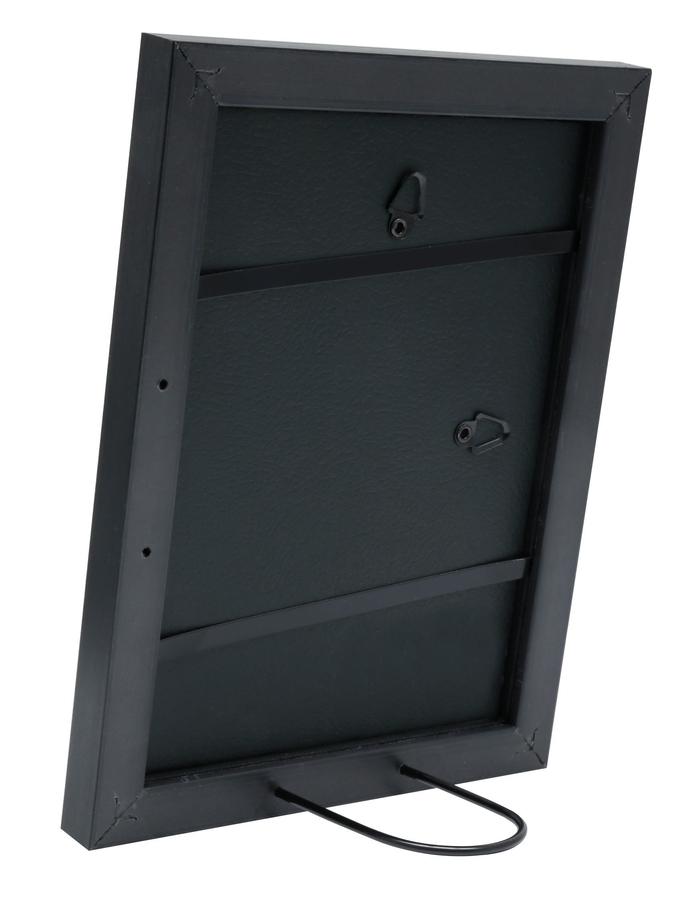 Deknudt Frames Cadre Photo En Noir Avec Bord En Argenté S41VK2