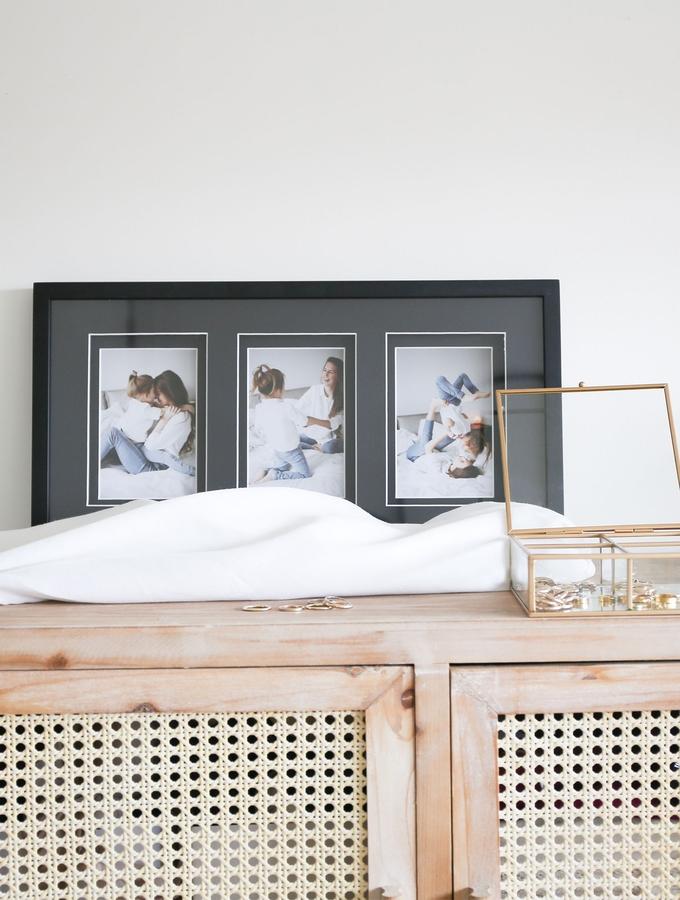 Deknudt Frames Cadre Photo En Noir Avec Double Passe-partout Pour 3 Photos S67NK2 P3