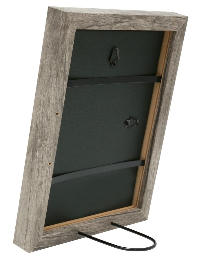 Deknudt Frames Cadre Photo En Ton Bois Chaud Couleur Gris-beige S45RH7