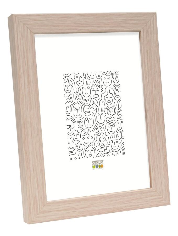 deknudt frames Cadre photo en ton bois chêne clair S45RJ1