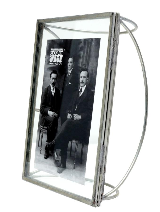 Deknudt Frames Cadre Photo En Verre Avec Bord En Métal Argenté S68PB1