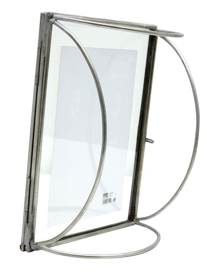 Deknudt Frames Cadre Photo En Verre Avec Bord En Métal Argenté S68PB1