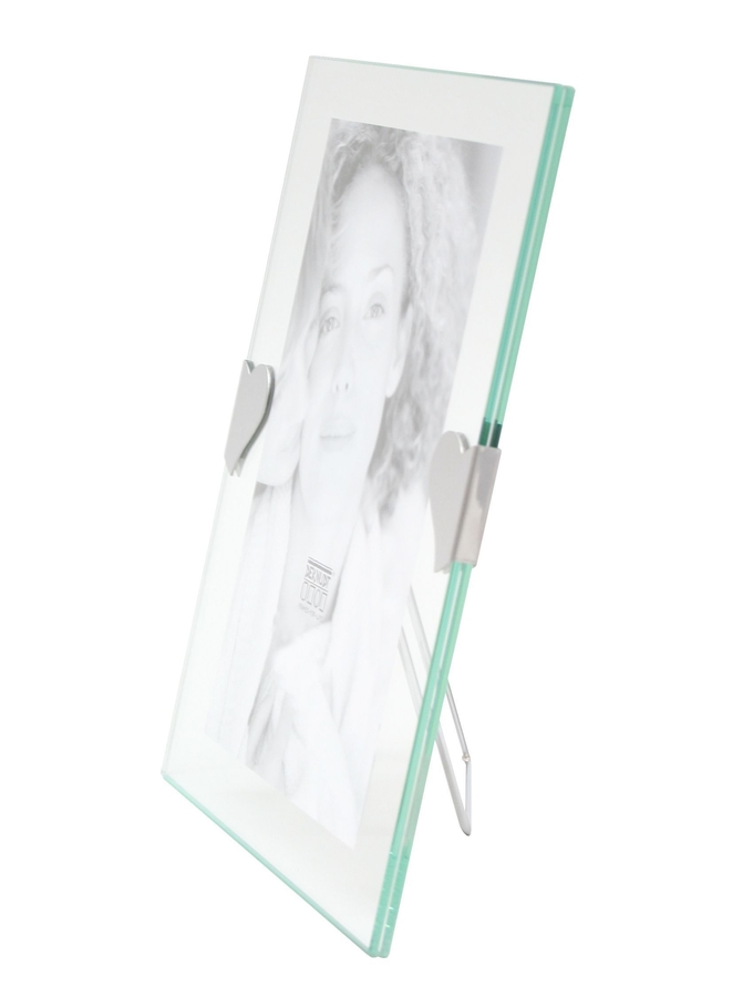 Deknudt Frames Cadre Photo En Verre Avec Clip Coeur S59ZD4