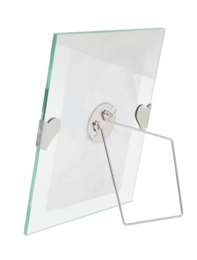 Deknudt Frames Cadre Photo En Verre Avec Clip Coeur S59ZD4
