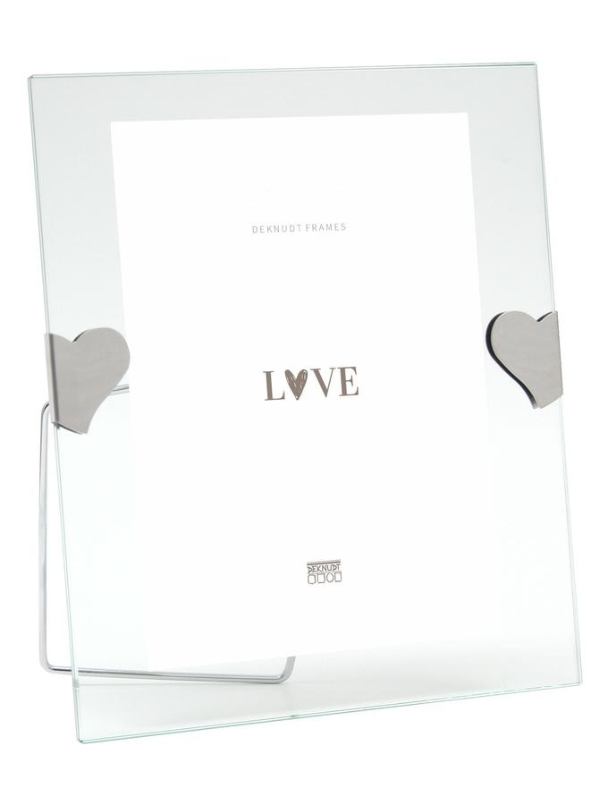 deknudt frames Cadre photo en verre avec clip coeur S59ZD4
