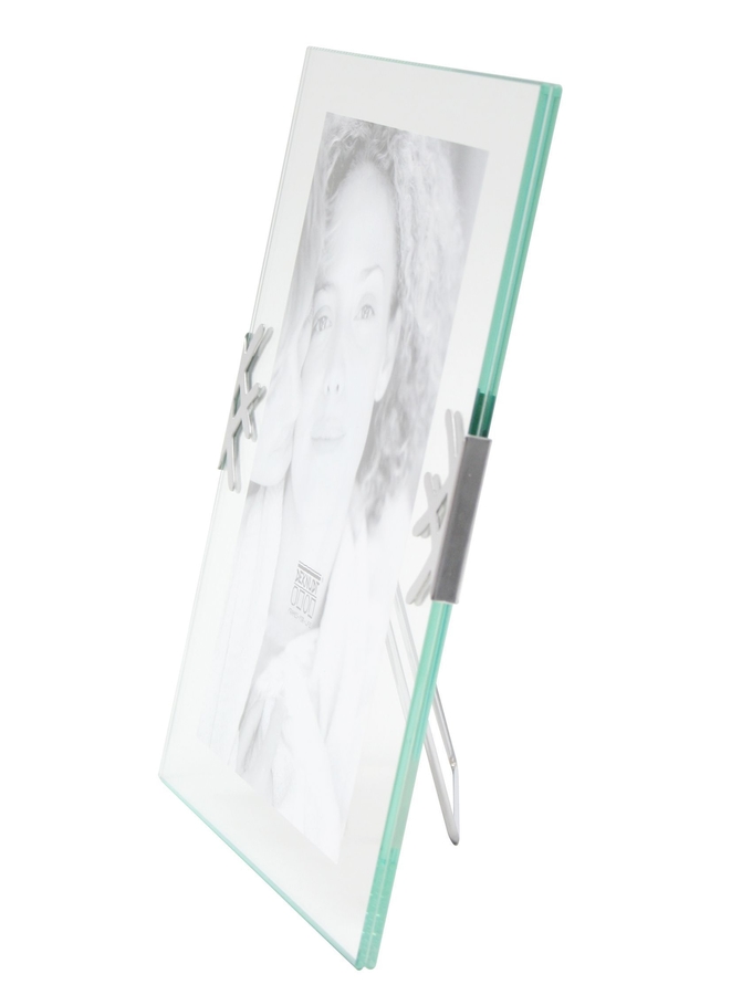 Deknudt Frames Cadre Photo En Verre Avec Clip Fleurs S59ZE3