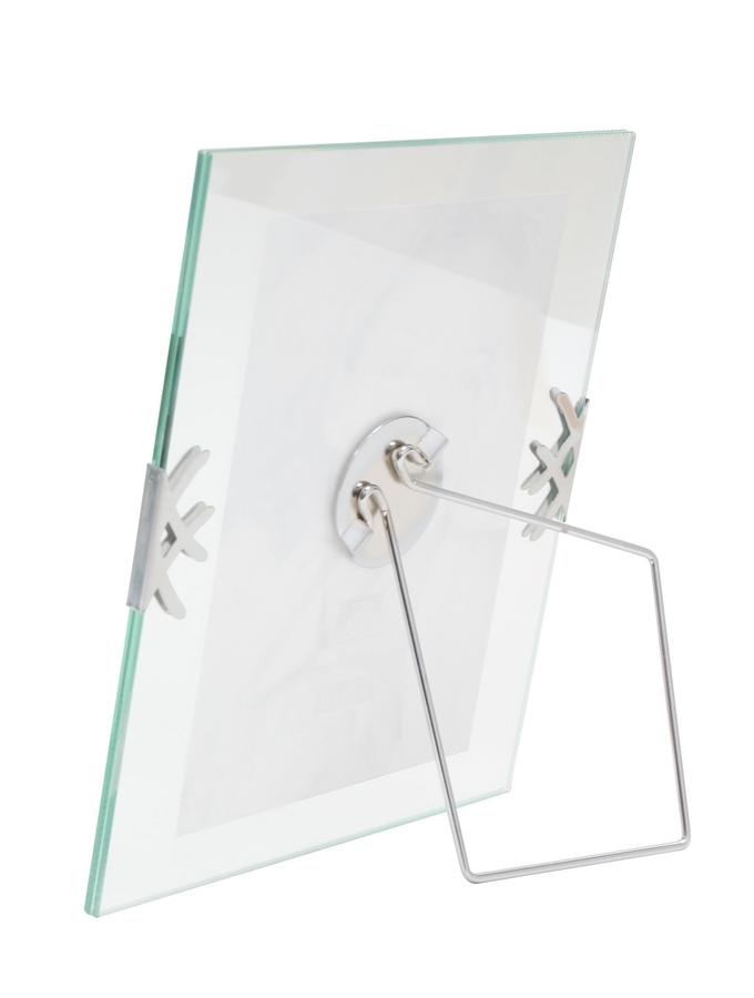 Deknudt Frames Cadre Photo En Verre Avec Clip Fleurs S59ZE3