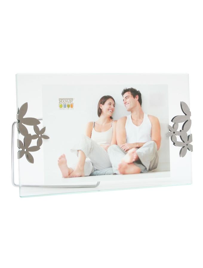 Deknudt Frames Cadre Photo En Verre Avec Clip Fleurs S59ZE3