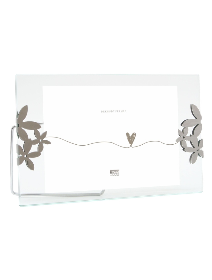 deknudt frames Cadre photo en verre avec clip fleurs S59ZE3