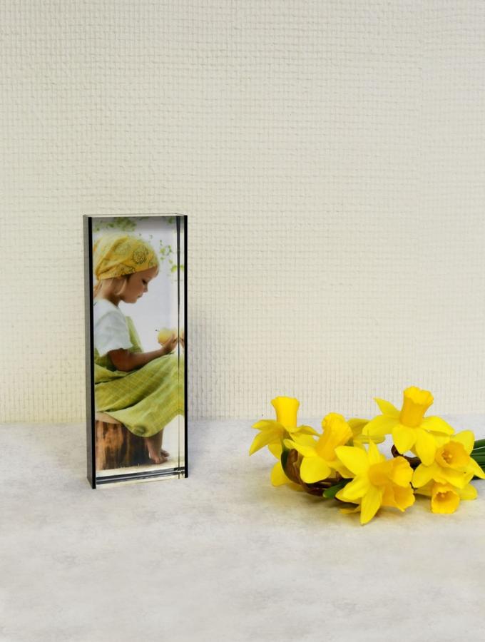 Deknudt Frames Cadre Photo épais Transparent Avec Dos Noir S58SF2