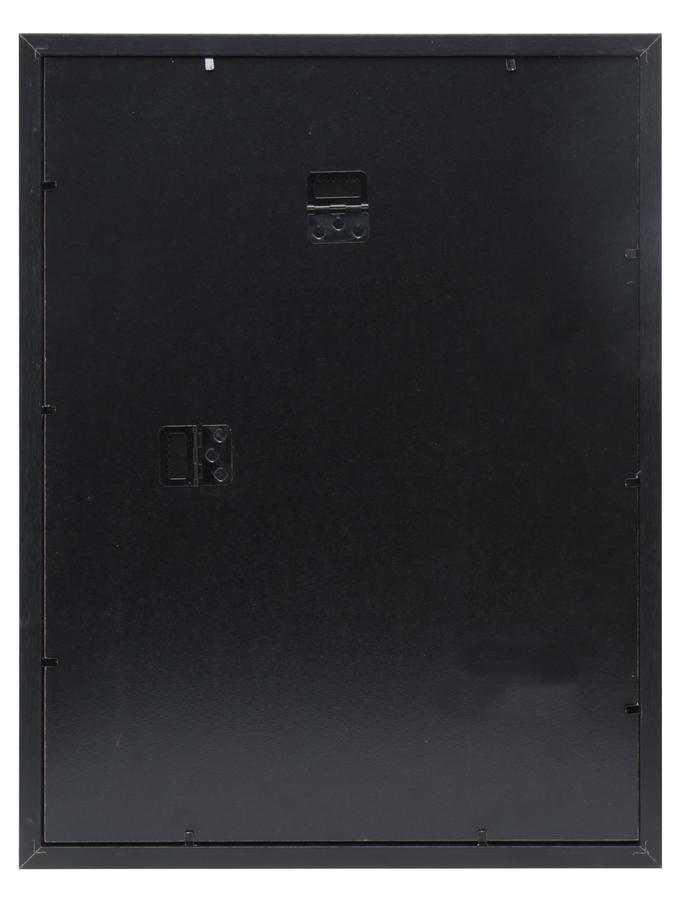 Deknudt Frames Cadre Photo Fin En Noir Avec Passepartout Pour Photo 13x13cm S44CF2 R1