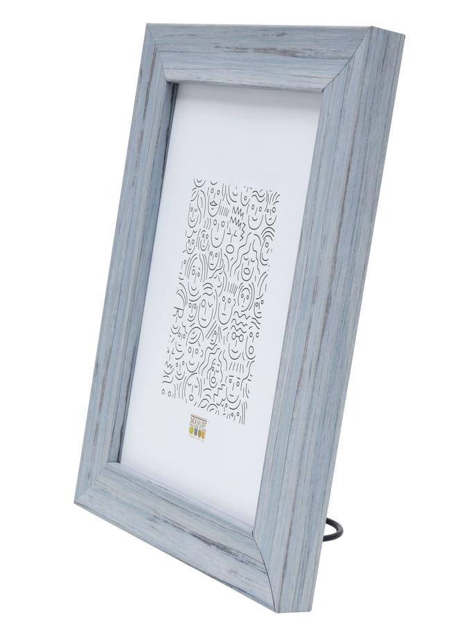 Deknudt Frames Cadre Photo Gris Avec Structure Bois S43WF7