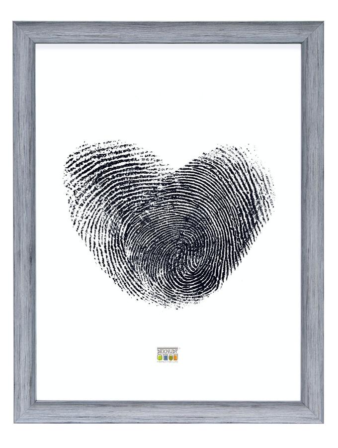 Deknudt Frames Cadre Photo Gris Avec Structure Bois S43WF7