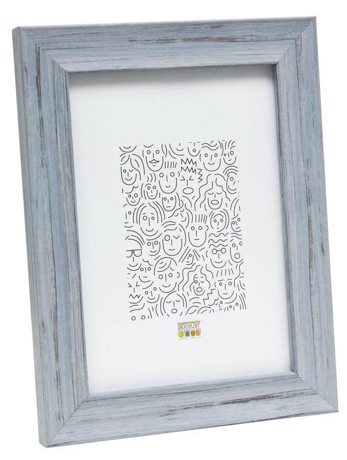 deknudt frames Cadre photo gris avec structure bois S43WF7