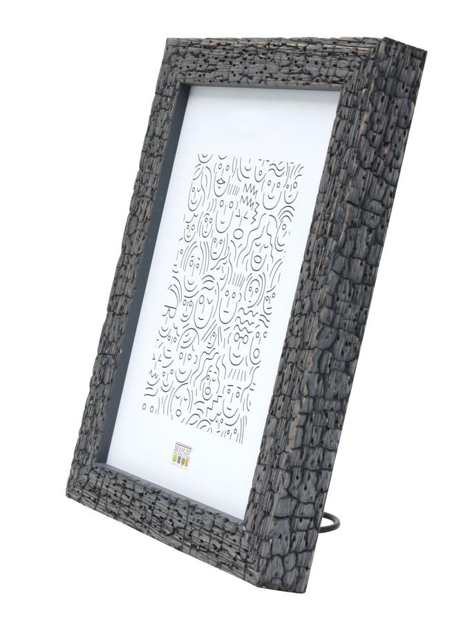 Deknudt Frames Cadre Photo Gris En Technique De Combustion Tendance S45RL7