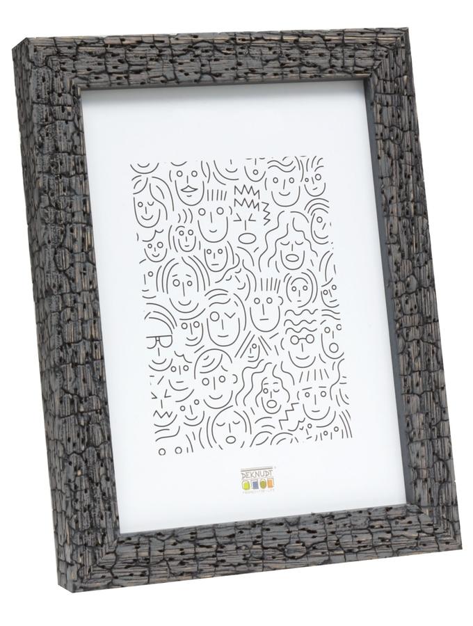 deknudt frames Cadre photo gris en technique de combustion tendance S45RL7