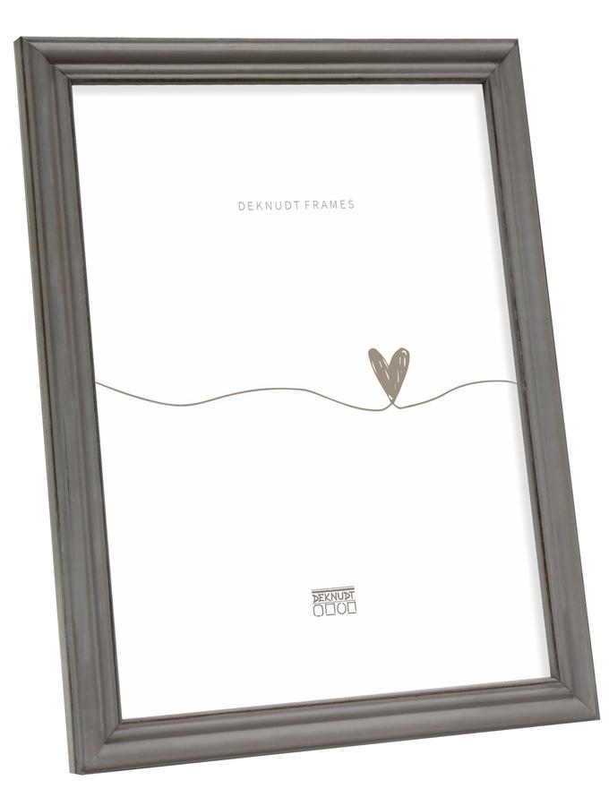 deknudt frames Cadre photo gris style rustique S235F7