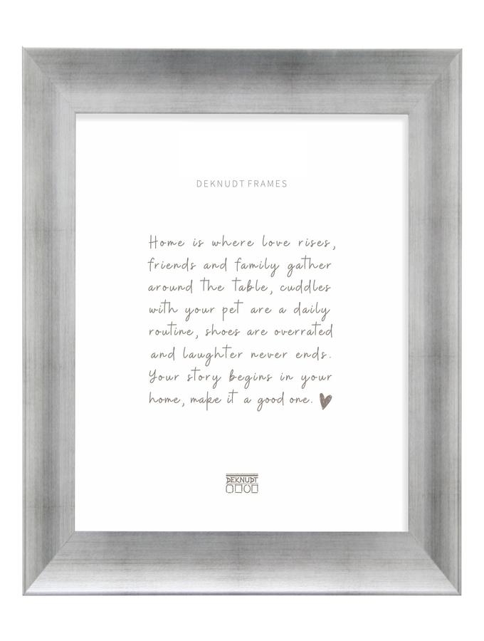 deknudt frames Cadre photo large en couleur argenté S71VD1