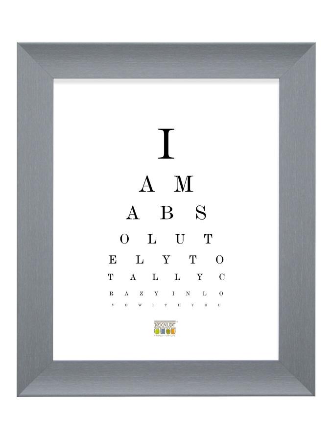 deknudt frames Cadre photo large en look peint gris S71VL7