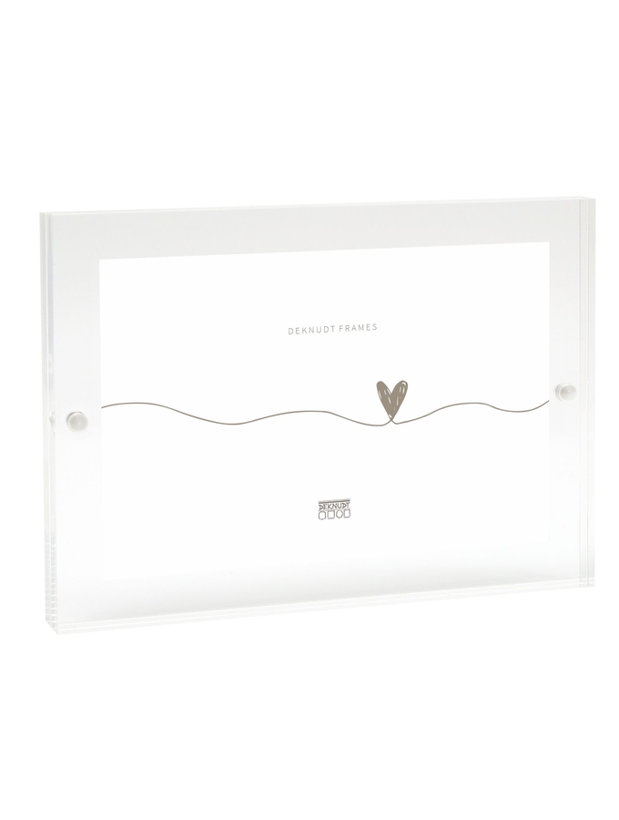 deknudt frames Cadre photo magnétique et transparent avec 20mm d'épaisseur S58SA2