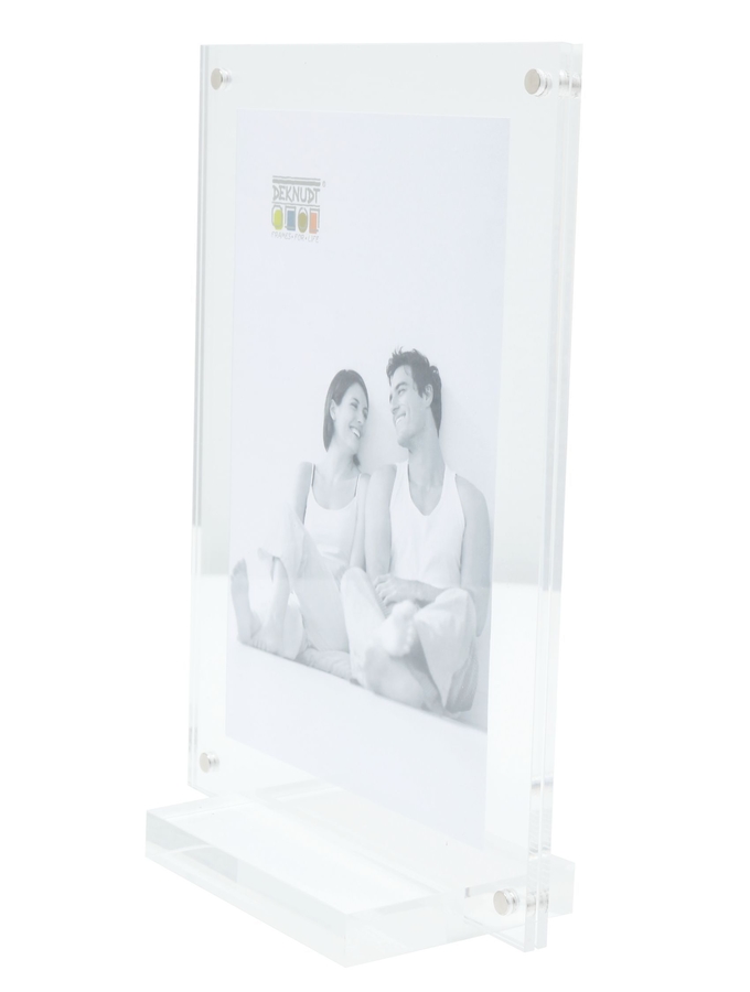 Deknudt Frames Cadre Photo Magnétique Et Transparent Avec 6mm D'épaisseur Avec Support S58SC1