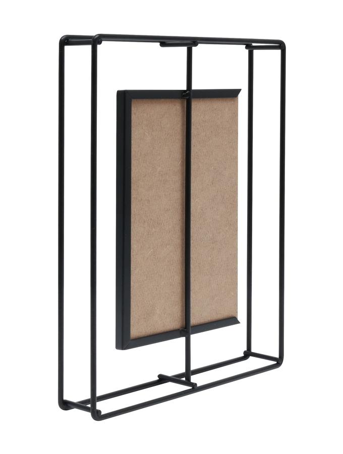 Deknudt Frames Cadre Photo - Métal Noir - épuré - Vintage S68PD2