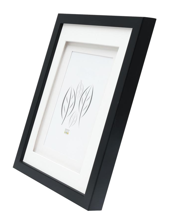 Deknudt Frames Cadre Photo Noir Avec Passe-partout Double Pour 1 Photo S65KK2 P1