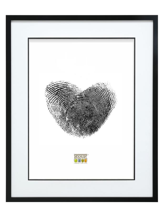 Deknudt Frames Cadre Photo Noir Avec Passe-partout S43AK2 P1