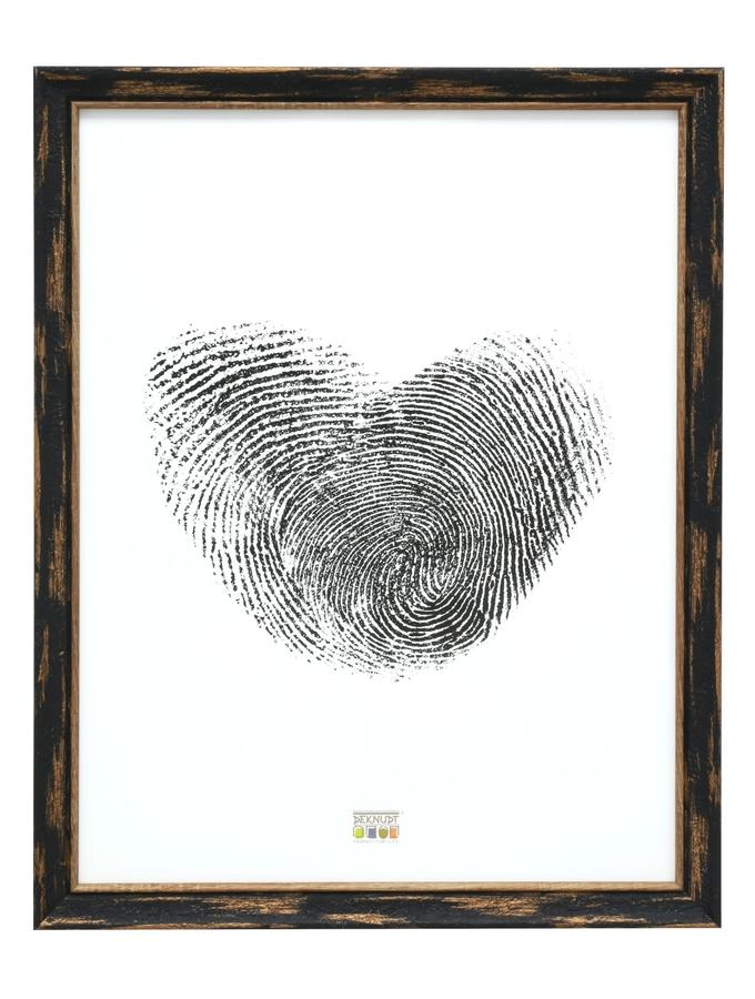 Deknudt Frames Cadre Photo Noir Dans Une Finition Bois De Plage S46TG2