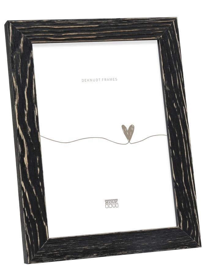 deknudt frames Cadre photo noir en bois de plage S68VF2