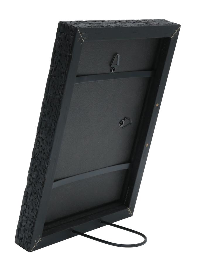 Deknudt Frames Cadre Photo Noir En Technique De Combustion Tendance S45RL2