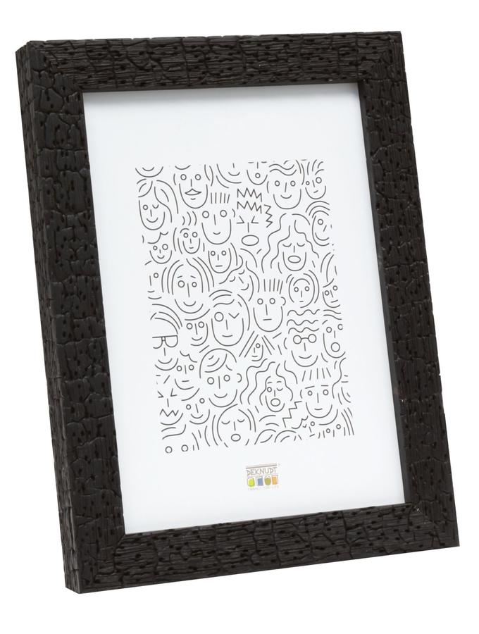 deknudt frames Cadre photo noir en technique de combustion tendance S45RL2