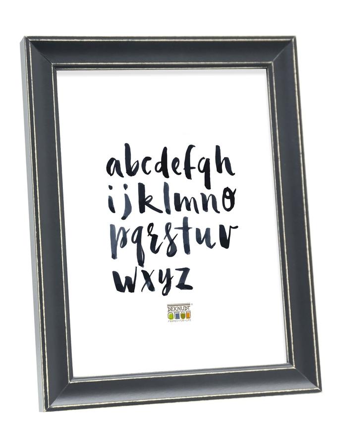 deknudt frames Cadre photo noir style rustique S40JF2